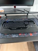 gute Roccat Iskur Tastatur schwarz mit blauer LED Farbe Baden-Württemberg - Nufringen Vorschau