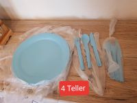 Neu Tupperware Picknick Besteck Teller Mediterrano Niedersachsen - Odisheim Vorschau