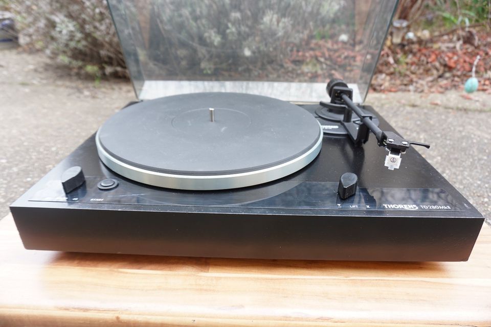 Plattenspieler Thorens TD 280 Mk II mit neuer Nadel / Riemen in Reilingen