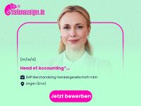 Head of Accounting* Lingen (Ems) - Brockhausen Vorschau