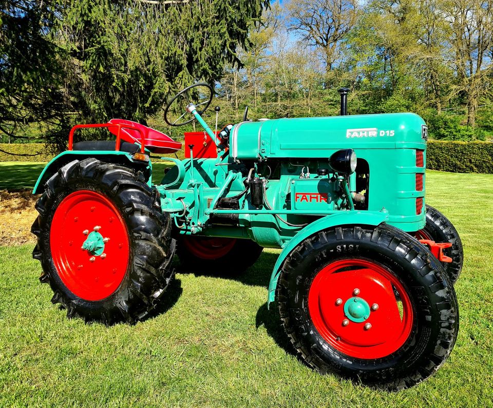 DEUTZ FAHR TRAKTOR...D 15.....HOCHRAD....30 KMH...RALF....LÄNGLE in Krauchenwies