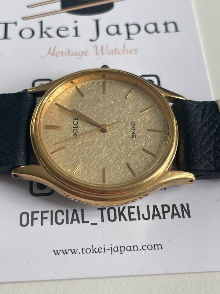 Vintage Seiko Dolce 8N41-6060 JDM Washi Dial aus 1993 in Stuttgart