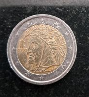 2 Euro Münze Italien Dante Alighieri 2002 Bayern - Gersthofen Vorschau