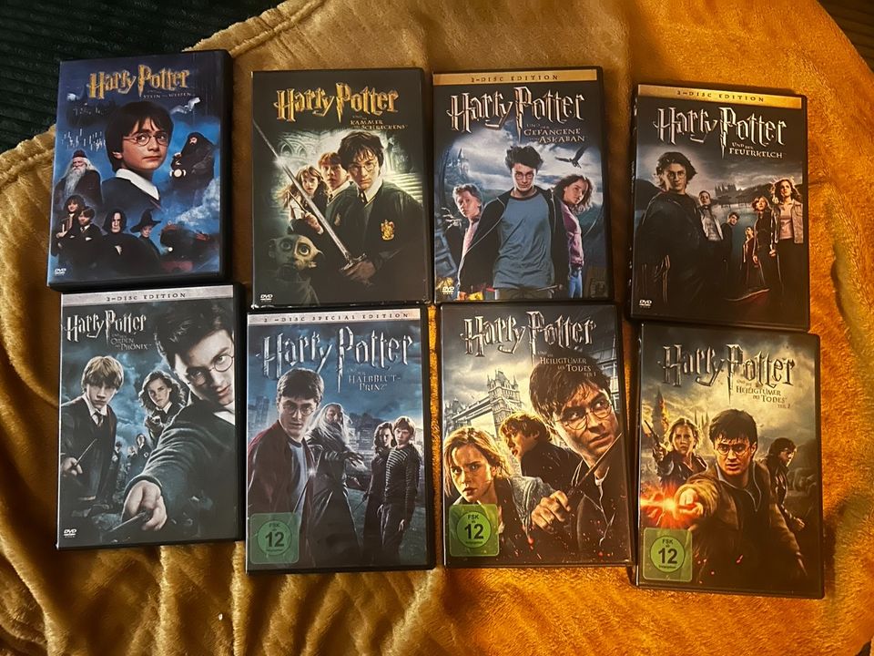 Harry Potter DVD alle Teile in Handewitt
