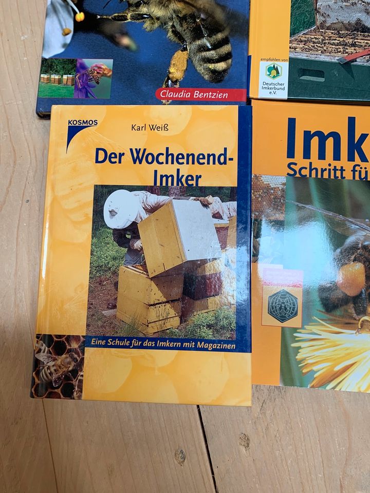 6 Stück Imker hochwertige Lehrbücher wie neu und  Lehr CD‘s in Ohrenbach