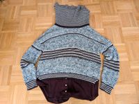 Dicker Damen Strickpullover khujo L grau/lila Frankfurt am Main - Harheim Vorschau