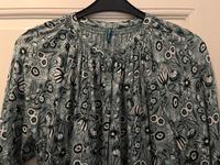 Tranquillo Langarm Kleid grün/weiß Muster 42/XL Dresden - Leuben Vorschau