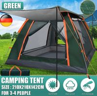 3-4 Personen Campingzelt Pop-up Zelt Automatikzelt Gruppe Hessen - Bebra Vorschau