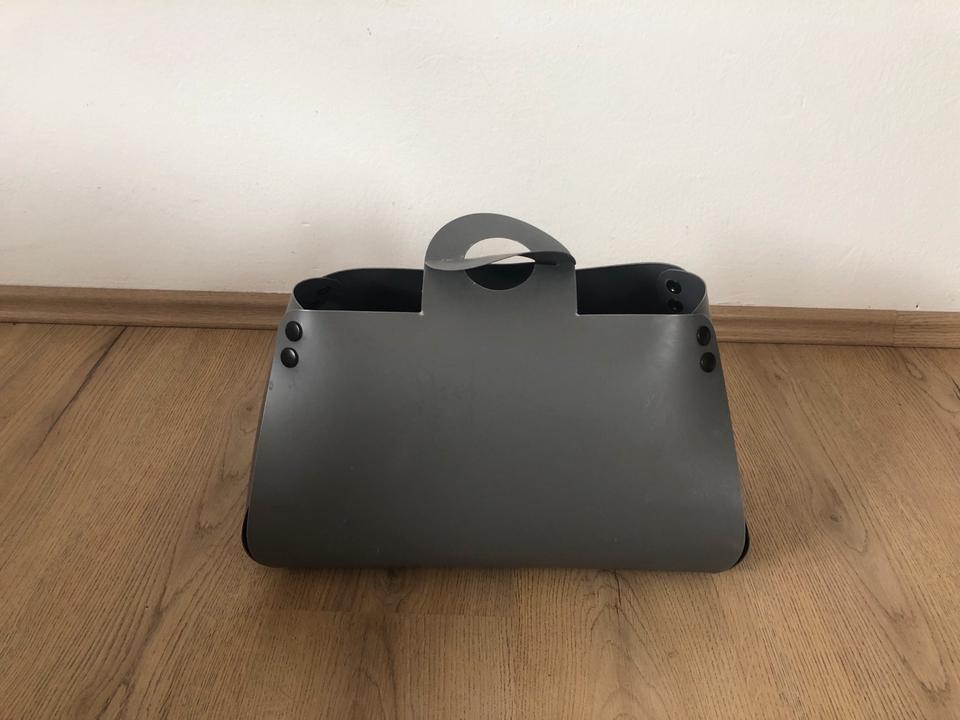 Kabeltasche von IKEA grau Kabelbox Behalter