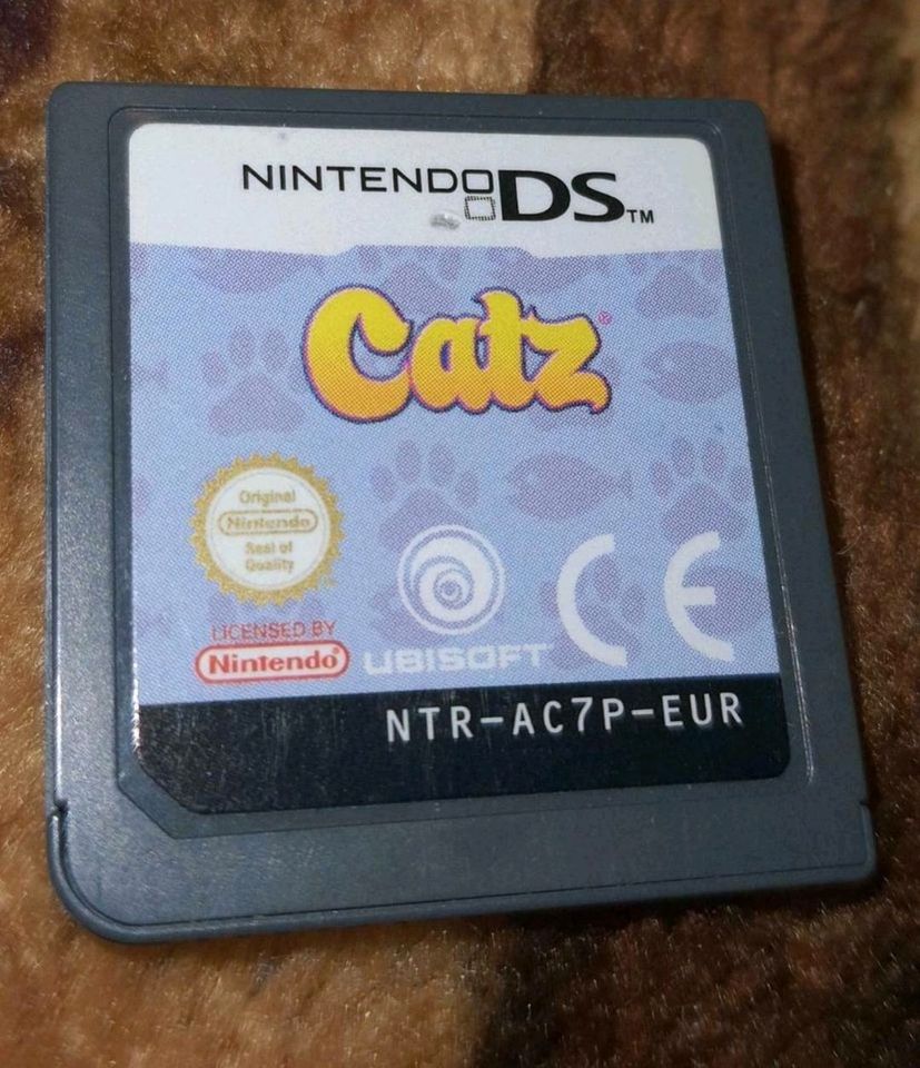 Nintendo DS Spiel Catz -Katze cats in Rohr Mittelfr.