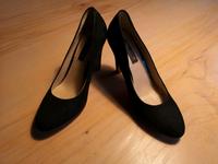 Pumps, Mango, schwarz, Leder, 1x getr., 38 Bayern - Schechen Vorschau