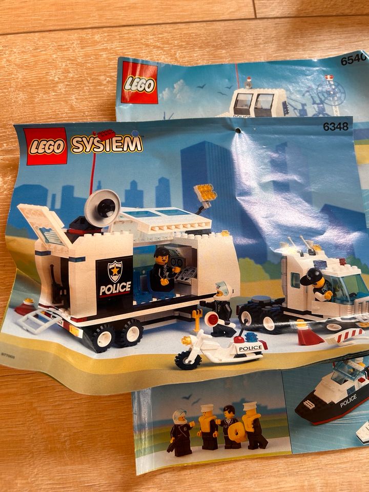 Lego Set : 6540 + 6348  Pier Police und Überwachungswagen in Kiel