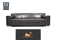 Ewald Schillig Designer Sofa Leder Braun Couch Dreisitzer Wohnen Nordrhein-Westfalen - Lage Vorschau