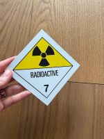 Magnet „Radioactive 7“ Gefahrgut magnetisch Deko Bayern - Regensburg Vorschau
