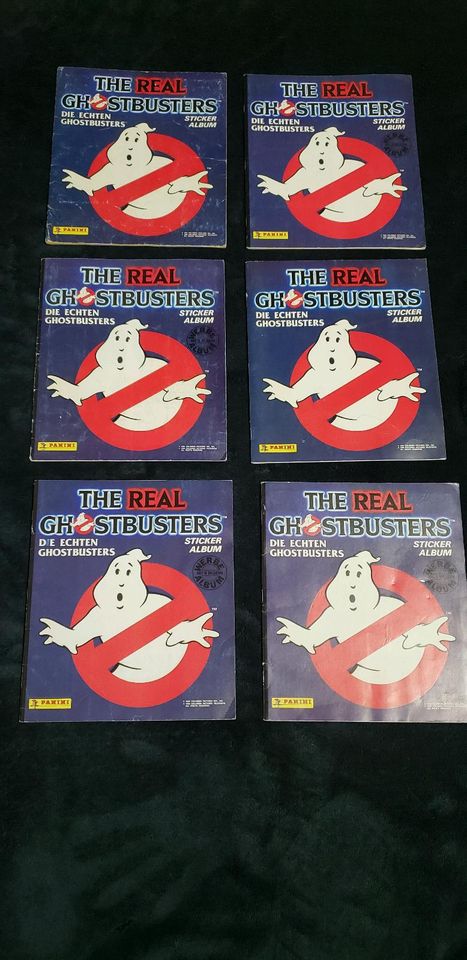 Real Ghostbusters Panini Sticker Alben Vintage Sammler Grusel in Neuburg (Nordwestmecklenburg)