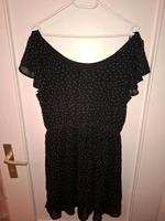 Kleid schwarz mit weißen Punkten.  Konfirmation? Niedersachsen - Einbeck Vorschau