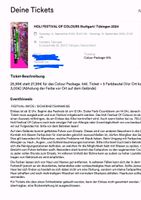 Tickets Holy Color 2024 Bayern - Grabenstätt Vorschau