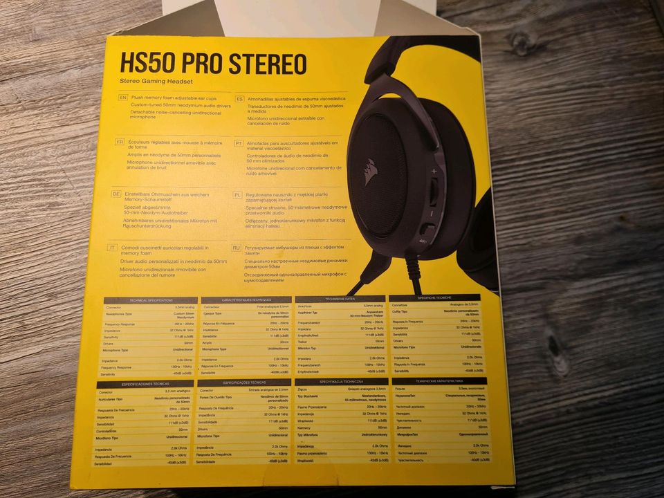 HS50 Pro Stereo | Stereo Gaming Headset für PC, Switch, PS4,... in Arnsdorf