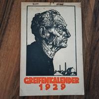 Greifenkalender 1929 Junge Kunst Holzschnitt Kalender Bayern - Lindau Vorschau