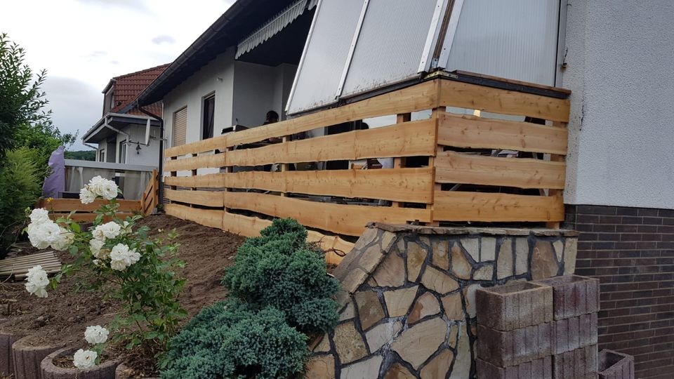 Schwartenbretter, Bonanza Zaun Lärche, 23 mm, Zaunbau in Hessen