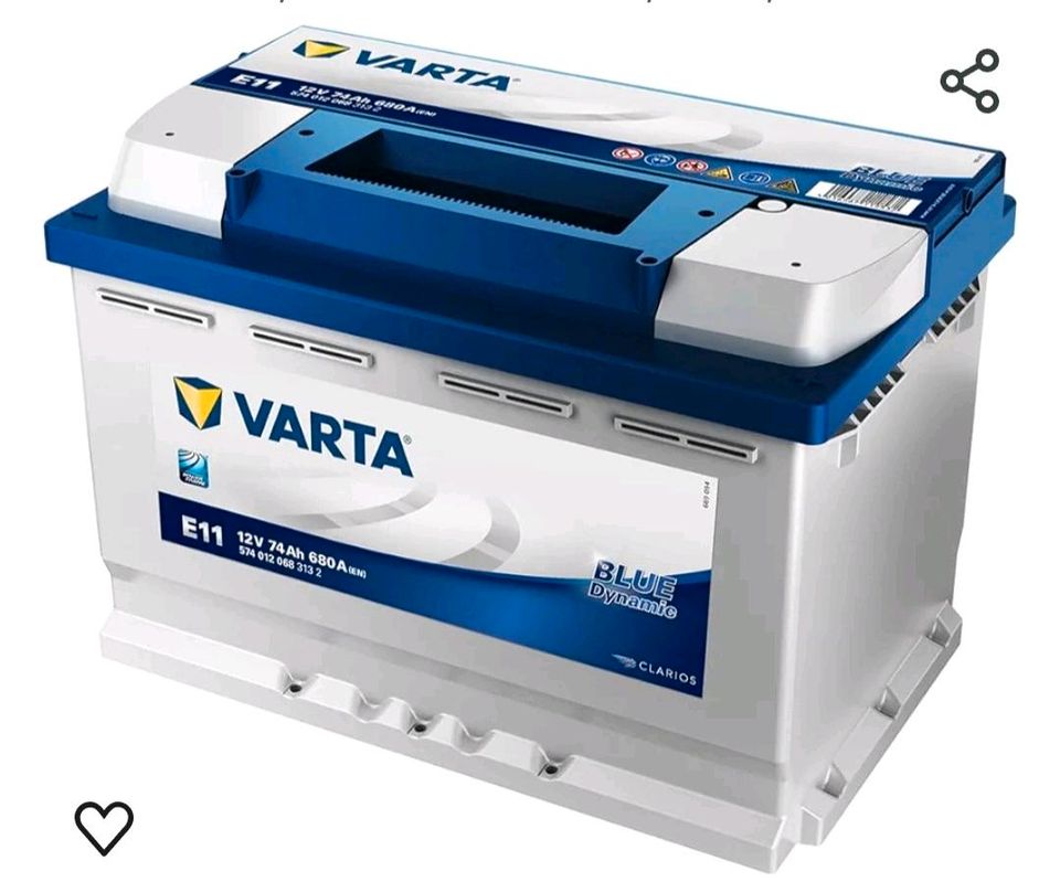 Autobatterie von Varta 680 A Neu in Herne