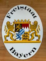 Freistaat Bayern Emailschild Nürnberg (Mittelfr) - Aussenstadt-Sued Vorschau