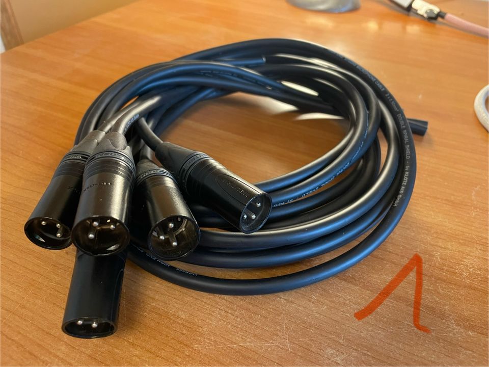 Mogami Neglex,Klotz,Cordial Premium XLR/TRS (Neutrik) in Bielefeld