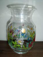 Wunderschöne große Bleikristall Vase mit Blumenmotiv H. 20 cm Nordrhein-Westfalen - Bönen Vorschau