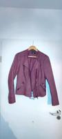 Only Kunst- Lederjacke Gr. 36 rot Bordeaux "Ava" Damen Bayern - Holzkirchen Vorschau