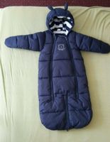 H&M Winteroverall Schlafsack Gr. 62/68 wie Neu blau/weiß (Nr.127) Sachsen - Großenhain Vorschau