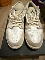Nike Air Jordan 1 Low PRM Größe 49,5 weiß schwarz wie neu Innenstadt - Köln Altstadt Vorschau