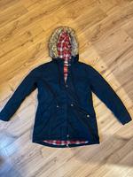 Esprit Winterjacke Parka mit Karo Innenleben Blau L Bayern - Schongau Vorschau