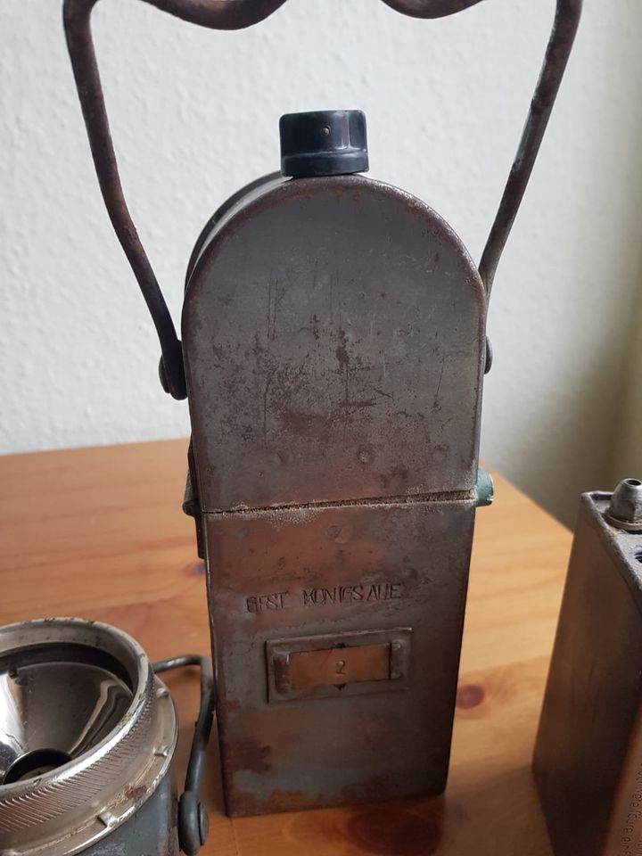 Alte Lampe. Dachbodenfund. Militär? in Osnabrück