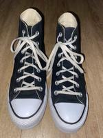 Chucks Converse All Star mit Plateau Absatz Schwarz / Größe 39 Bayern - Burgheim Vorschau