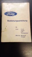 Betriebsanleitung Ford Mustang 2,T-Bird,Cougar 1974,DEUTSCH! Nordrhein-Westfalen - Kamp-Lintfort Vorschau