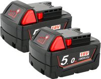 2X Waitley Ersatzakku 18V 5000mAh für Milwaukee M18 Berlin - Pankow Vorschau