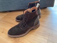 Gant Schnürboots Martin Leder Gr. 41 dunkelbraun Niedersachsen - Walsrode Vorschau