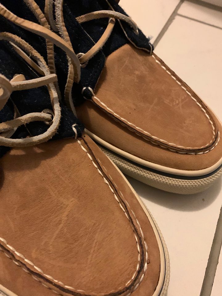 Herren Schuhe Sperry Sneaker halbhoch Freizeit in Krefeld