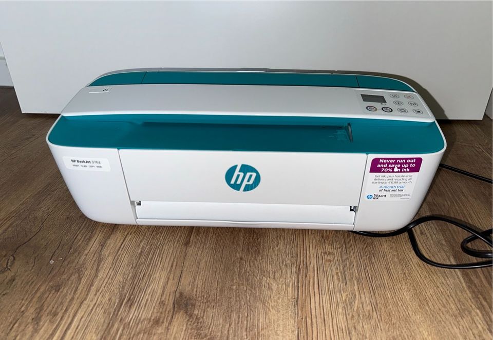 HP Deskjet 3762 Multifunktionsdrucker mit neuer Patrone (schwarz) in Kirkel