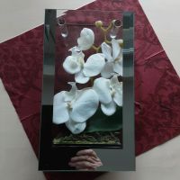 Dekoration Glas mit Orchideen künstlich Nordrhein-Westfalen - Dormagen Vorschau