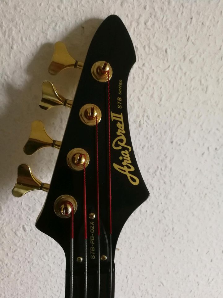 E-Bass Bassgitarre Aria Pro 2 STB PB in Rüsselsheim