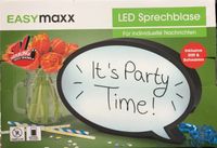 Easymaxx LED Sprechblase f. individ. Nachrichten 30x22 Geschenk Sachsen-Anhalt - Halle Vorschau