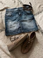 Esprit Sneaker braun beige warm wie chucks Neuwertig! Gr.38 Baden-Württemberg - Karlsruhe Vorschau
