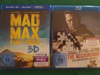 ACTION THRILLER BluRay Video Film MAD MAX Fury Road ACCOUNTANT Thüringen - Jena Vorschau