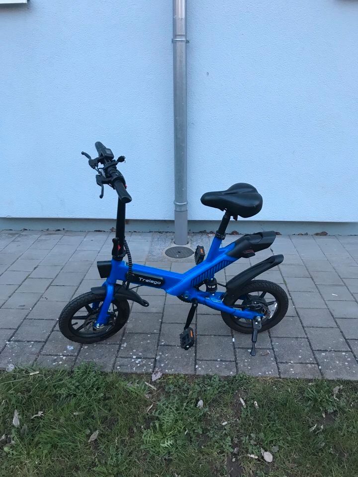 E-bike blau in Konstanz