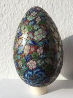 Cloisonné Ei Emaille Handarbeit 17 cm Dortmund - Kirchhörde Vorschau