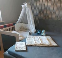 Wellemöbel Kinderbett & Babybett Gitterbett Stillkissen 140x70 Niedersachsen - Peine Vorschau