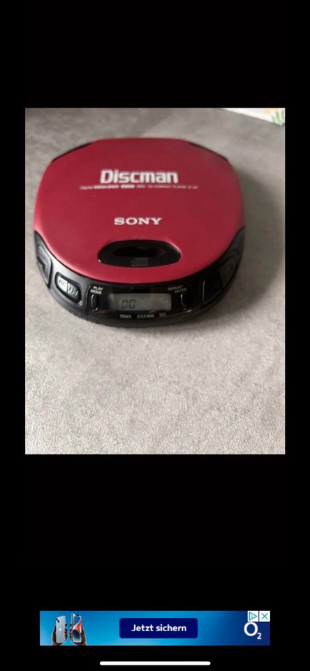 Sony Discman in Westre