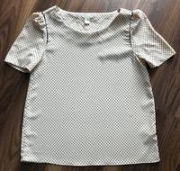 Kurzärmeliges Top / Bluse H&M altrosa-beige Sachsen - Glauchau Vorschau