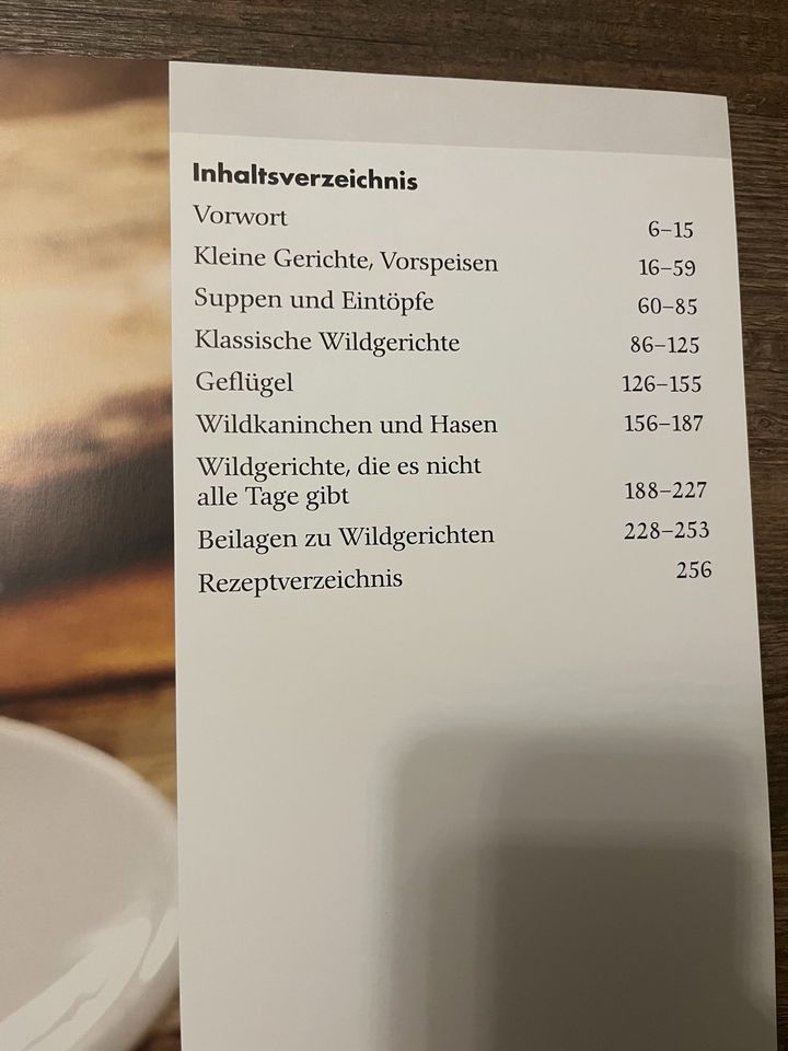 Kochbuch für Wild in Emmerich am Rhein